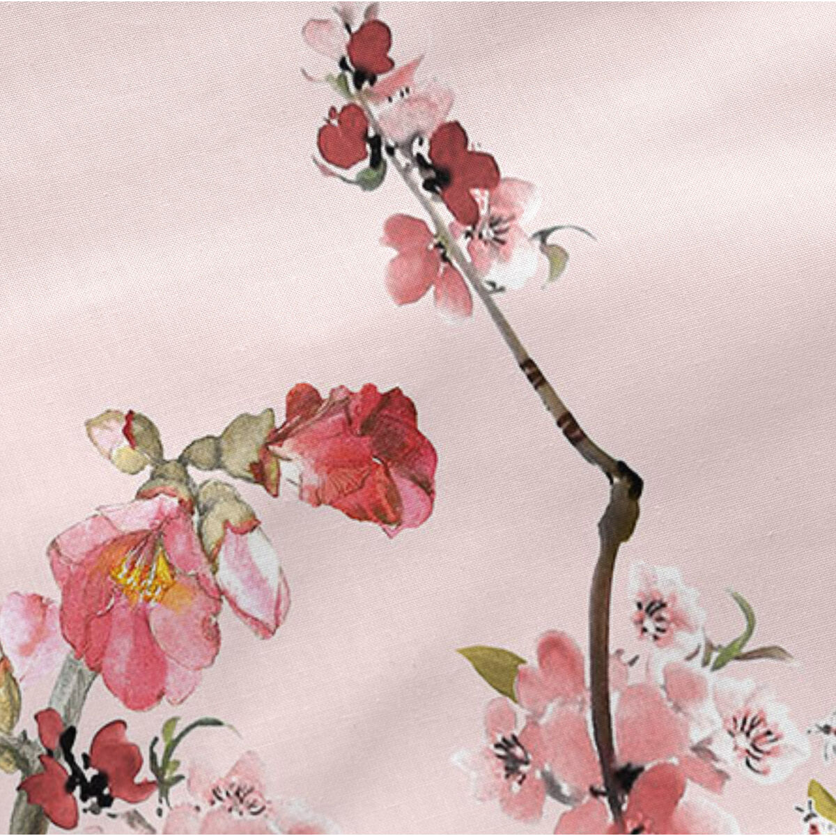 Kussensloop HappyFriday Chinoiserie rose Multicolour 60 x 60 cm